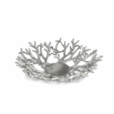 Eastern Tabletop, Bread Tray, Branch Style, Cast Aluminum, 12"
