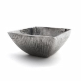 Elite Global, Square Bowl, Savanna, Cast Aluminum, 10"