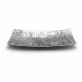 Elite Global, Rectangular Dish, Savanna, Cast Aluminum, 19 3/4" x 6 1/4"