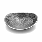 Elite Global, Oval Spiral Dish, Savanna, Cast Aluminum, 13" x 10 1/4"