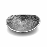 Elite Global, Oval Spiral Dish, Savanna, Cast Aluminum, 7 1/2" x 5 1/2"