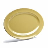 Elite Global, Platter, Oval, Urban Naturals, Olive Oil, Rimmed, Melamine, 14 1/2" x 10 1/2"