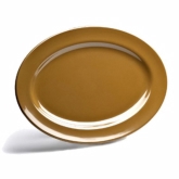 Elite Global, Platter, Oval, Urban Naturals, Tapenade, Rimmed, Melamine, 14 1/2" x 10 1/2"