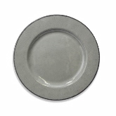Elite Global, Plate, 10 1/2" dia., Gray, Vintage California, Mojave