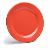 Elite Global, Plate, Oval, Rio, Spring Coral, Wide Rim, Melamine, 10 3/4"