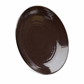 Elite Global, Plate, Coupe, Pebble Creek, Aubergine, Melamine, 10" dia.