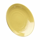 Elite Global, Plate, Coupe, Pebble Creek, Olive Oil, Melamine, 10" dia.