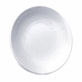 Elite Global, Plate, Coupe, Pebble Creek, White, Melamine, 10" dia.