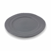 Elite Global, Plate, 11 3/4" dia., Gray, Della Terra, Melamine