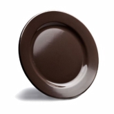 Elite Global, Plate, Urban Naturals, Aubergine, Wide Rim, Melamine, 11 3/4" dia.