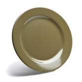 Elite Global, Plate, Urban Naturals, Lizard, Wide Rim, Melamine, 11 3/4" dia.