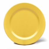 Elite Global, Plate, Rio, Yellow, Melamine, 11 3/4" x 1"