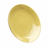 Elite Global, Coupe Plate, Pebble Creek, Olive Oil, Melamine, 11 7/8" x 1 5/8"