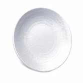 Elite Global, Coupe Plate, Pebble Creek, White, Melamine, 11 7/8" x 1 5/8"