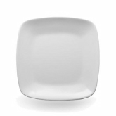 Elite Global, Coupe Plate, Radius, White, Melamine, Square, 11 3/8" x 1"