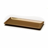 Elite Global, Platter, Squared, Tapenade, Melamine, 12" x 5 1/2" x 3/4"