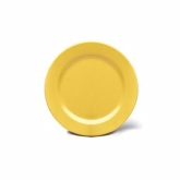 Elite Global, Plate, Rio, Yellow, Melamine, 6 1/2" x 1/2"