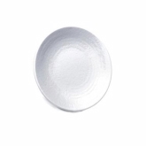 Elite Global, Plate, Pebble Creek, White, Melamine, Textured, 6 3/8" x 3/4"