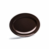 Elite Global, Platter, Urban Naturals, Aubergine, Melamine, 9 1/4" x 6 1/4" x 5/8"