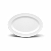 Elite Global, Platter, Merced, White, Melamine, 9 1/4" x 6 1/4" x 5/8"