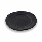 Elite Global, Plate, 7 1/2" dia., Black, Della Terra, Melamine