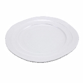 Elite Global, Plate, 7 1/2" dia., White, Della Terra, Melamine