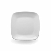 Elite Global, Coupe Plate, Radius, White, Melamine, Square, 6 5/8" x 5/8"