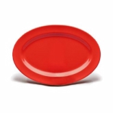 Elite Global, Platter, Rio, Spring Coral, Melamine, 12 3/4" x 8 3/4" x 3/4"