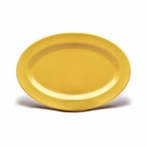 Elite Global, Platter, Rio, Yellow, Melamine, 12 3/4" x 8 3/4" x 3/4"