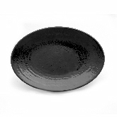 Elite Global, Platter, Pebble Creek, Black, Melamine, 12 3/4" x 8 3/4" x 1"