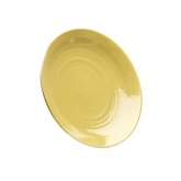 Elite Global, Coupe Plate, Pebble Creek, Olive Oil, Melamine, 8 1/4" x 1"