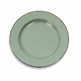 Elite Global, Plate, 8 1/2" dia., Hemlock, Trestles, Melamine