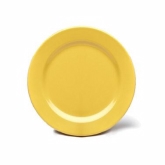 Elite Global, Plate, Rio, Yellow, Melamine, 9" x 3/4"