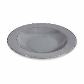 Elite Global, Pasta / Soup Bowl, 18 oz, 10" dia., Gray, Trestles, Melamine