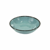 Elite Global, Bowl, 34 oz, 8" dia., Cameo Blue, Vintage California, Montage