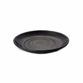 Elite Global, Coupe Plate, Zen, Black, Melamine, 7 3/4" x 1"