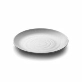 Elite Global, Coupe Plate, Zen, White, Melamine, 7 3/4" x 1"