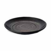 Elite Global, Coupe Plate, Zen, Black, Melamine, 10" x 1 1/4"