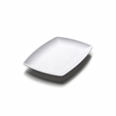 Elite Global, Platter, Zen, White, Melamine, 12 1/4" x 8 1/2" x 1 1/8"