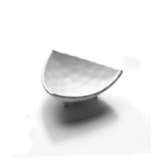 Elite Global, Kozara Bowl, Zen, White, Melamine, Triangular, 3 oz