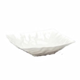 Elite Global, Bowl, Crinkled Paper, White, Melamine, 1 1/2 qt