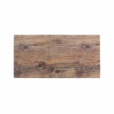 Elite Global, Riser, Fo Bwa, Driftwood, Rectangular, Melamine, 20" x 10" x 5/8"