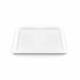 Elite Global, Platter, Flat Trays, White, 10 1/2" x 8 3/4" x 3/4"