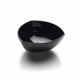 Elite Global, Bowl, Classic Irregular Bowls     , Black, Melamine, Triangular, 3 1/4 qt