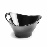 Elite Global, Bowl, Bilbao, Black, Melamine, 3 qt