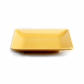 Elite Global, Plate, Symmetry, Yellow, Melamine, 11 1/2" x 1 5/8"