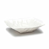 Elite Global, Bowl, Crinkled Paper, White, Melamine, 3 qt