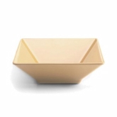 Elite Global, Bowl, Symmetry, Banana Crepe, Melamine, 4 3/4 qt