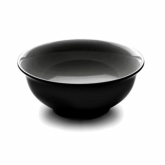 Elite Global, Flared Round Bowl, Classic Bowls, Black, Melamine, 6 1/4 qt