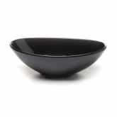 Elite Global, Bowl, Moderne, Black, Melamine, Oblong, 2 1/4 qt